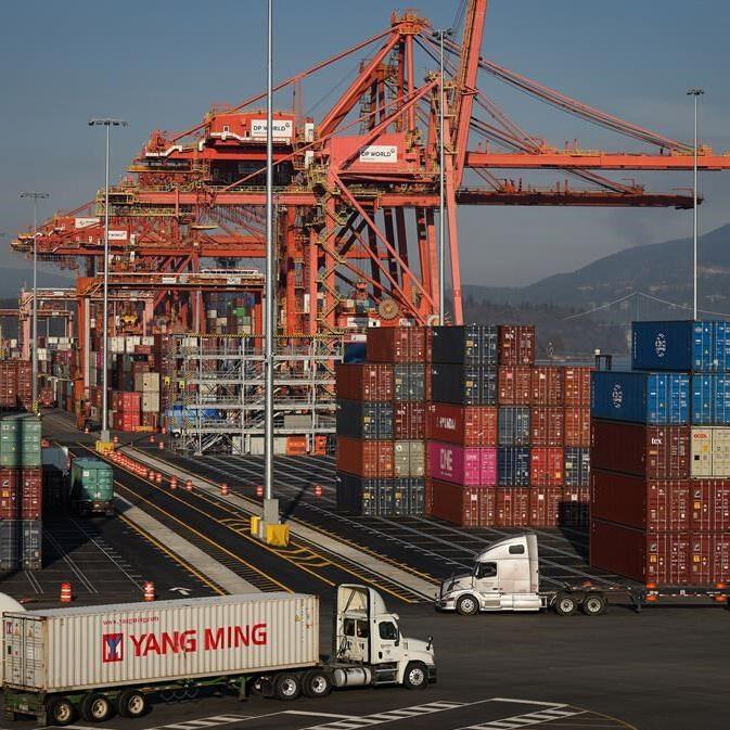 Statistics Canada says merchandise trade deficit $2.3 billion in March